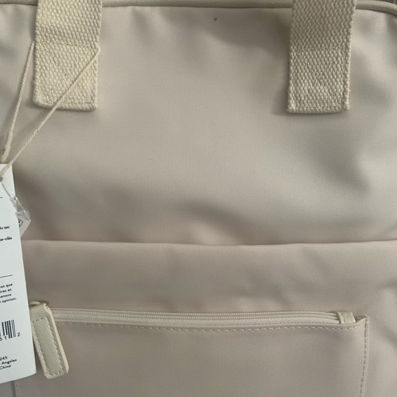 BEIS Bags Nwt Beis The Expandable Backpack Fall Collection In Beige